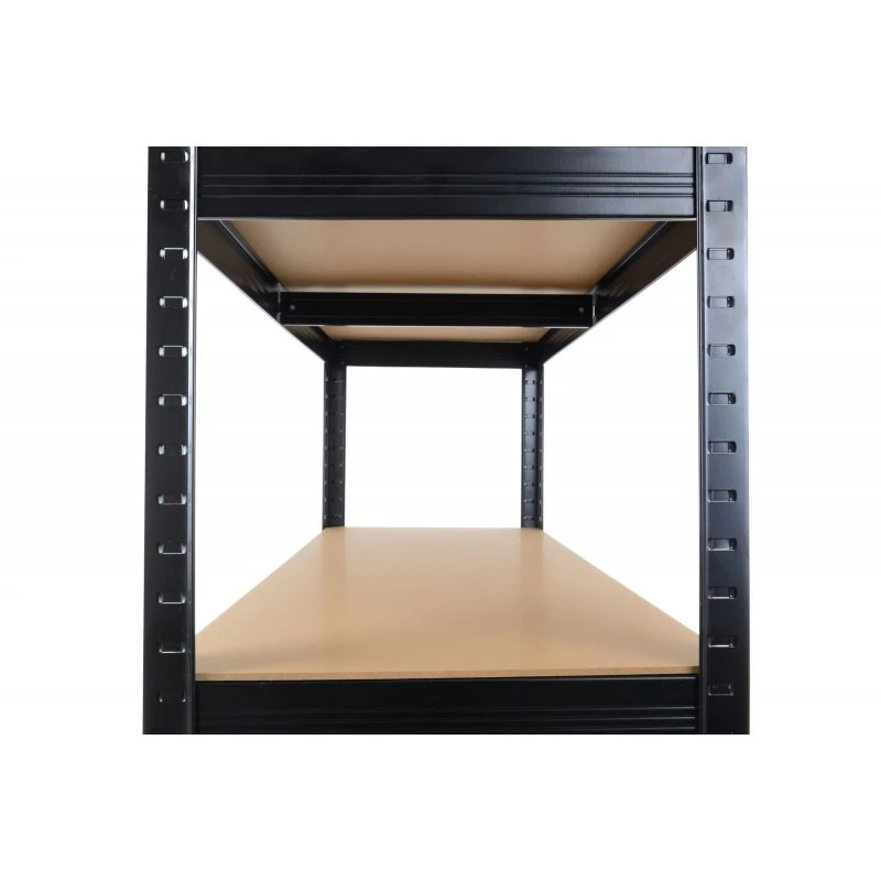 Topeshop scaffale P9040 scaffale porta attrezzi da giardino autoportante acciaio zincato, MDF