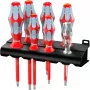 Wera 3160 i/7 Rack 05022728001 set di cacciaviti VDE 7 pz. punta taglio/punta a croce PH (05022728001)
