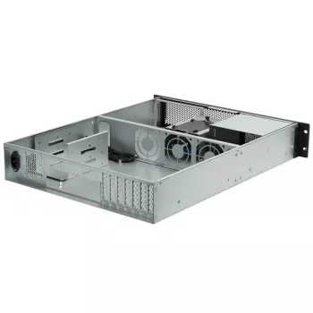 Case rackmount server SilverStone RM23-502, ATX, USB 3.0 - 2U - nero