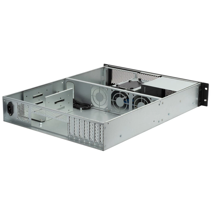 Case rackmount server SilverStone RM23-502, ATX, USB 3.0 - 2U - nero