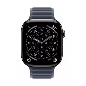 Cinturino Apple 46mm Navy Magnetic Link S/M smartwatch blu navy