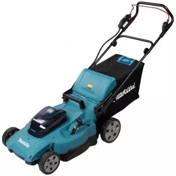 Makita DLM538Z rasaerba rasaerba manuale a batteria nero, blu, metallizzato