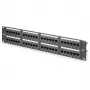 DIGITUS - Patch Panel - RJ-45 X 48 - grigio, RAL 7035 - 2U - 48 porte (DN-91648U)