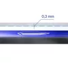 Pellicola protettiva flessibile temperata 3MK FlexibleGlass Pro per Apple iPhone 15 – trasparente, antigraffio