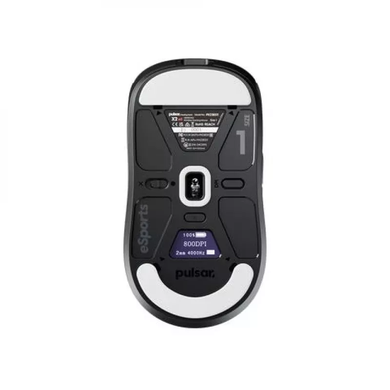 Mouse USB ottico wireless X2 V3/ES SIZE1 nero PX23ES11 Pulsar