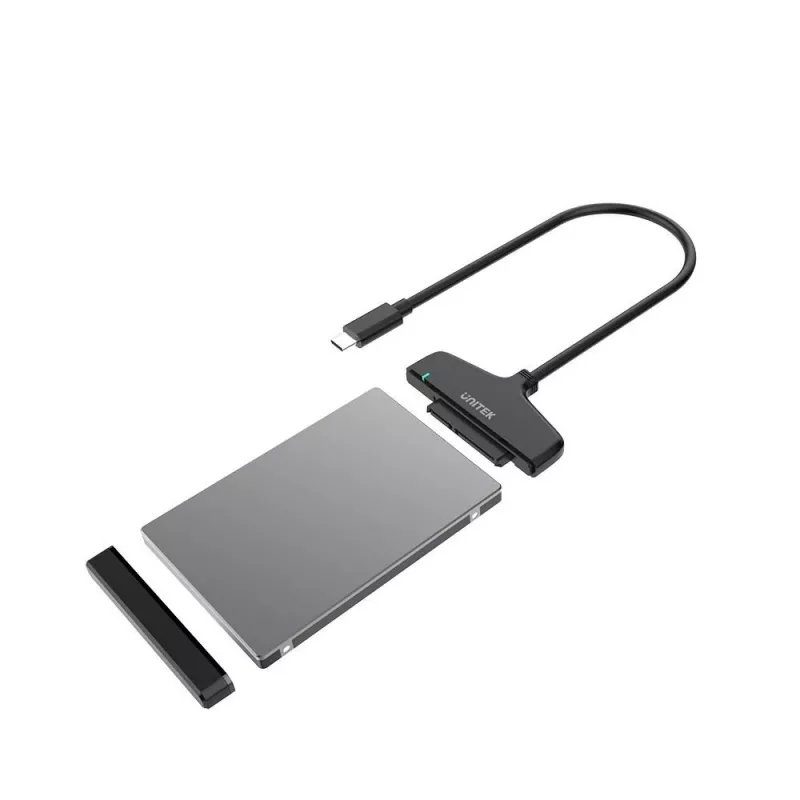 UNITEK Y-1096A adattatore da USB-C a SATA III per HDD/SSD da 2,5 pollici