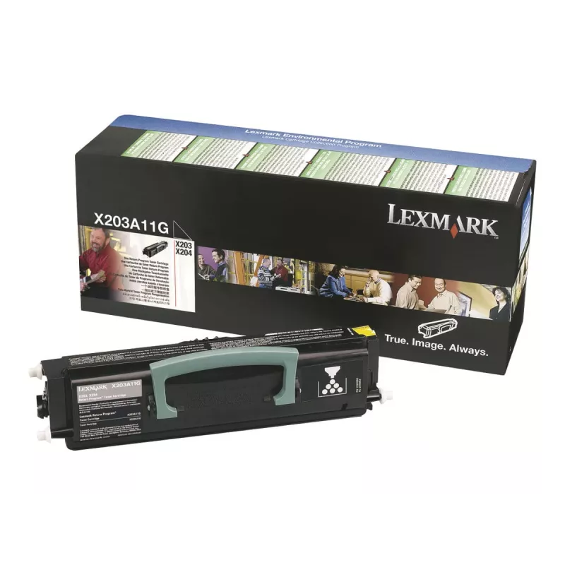 Toner Lexmark X203A11G - nero - capacità: 2.500 pagine (X203A11G)