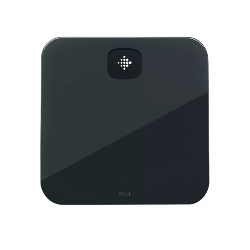 Bilancia pesapersone elettronica Fitbit Aria Air Square nero