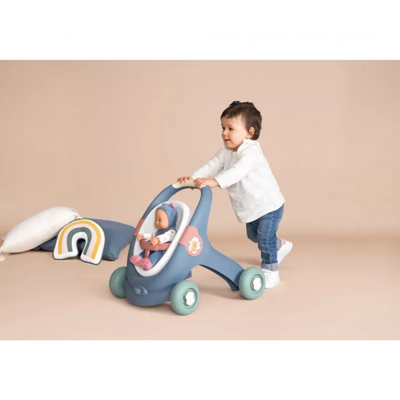 Little Smoby girello 3 in 1 con bambola