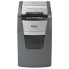 Distruggidocumenti Rexel Optimum AutoFeed+ 130X taglio incrociato 55 dB 22 cm nero, argento