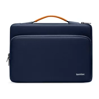 Custodia per laptop Tomtoc Defender-A14 (blu) — custodia protettiva per laptop 14 pollici, imbottitura protettiva, cerniera