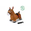 Animali giocattolo gonfiabili Jamara animale saltellante cavallo marrone con pompa