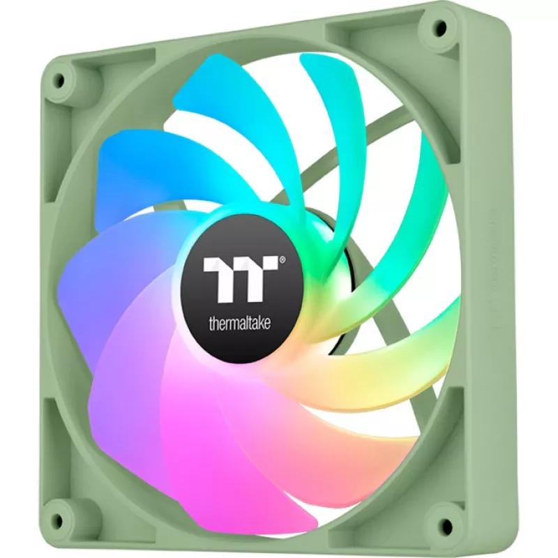Ventola THERMALTAKE CT120 120mm ARGB Sync verde chiaro, confezione da 2