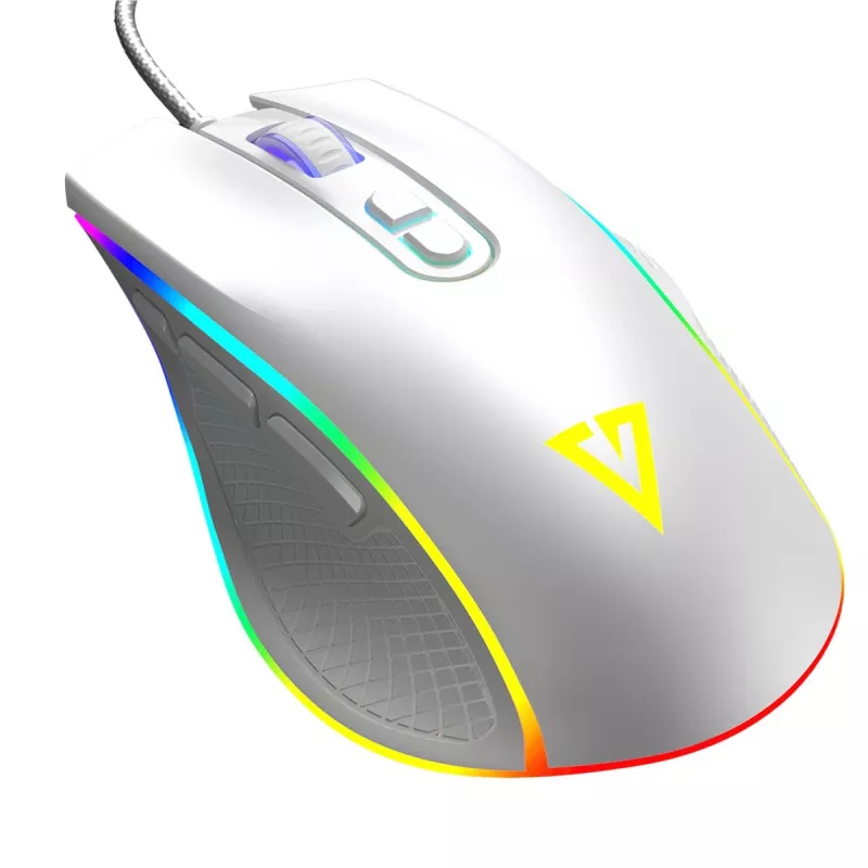 Mouse ottico con filo MODECOM Volcano Veles (bianco) — modello M-MC-VELES-200