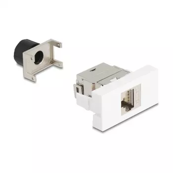 Modulo RJ45 DELOCK 90906 Cat.6A 180° senza attrezzi