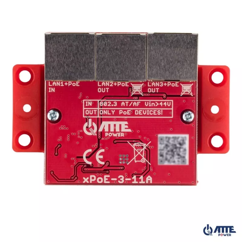 Switch PoE 3 porte ATTE xPoE-3-11A