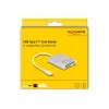 Lettore di schede DeLOCK 91005 USB 3.2 Gen 1 Type-C grigio CF MMC MicroSD