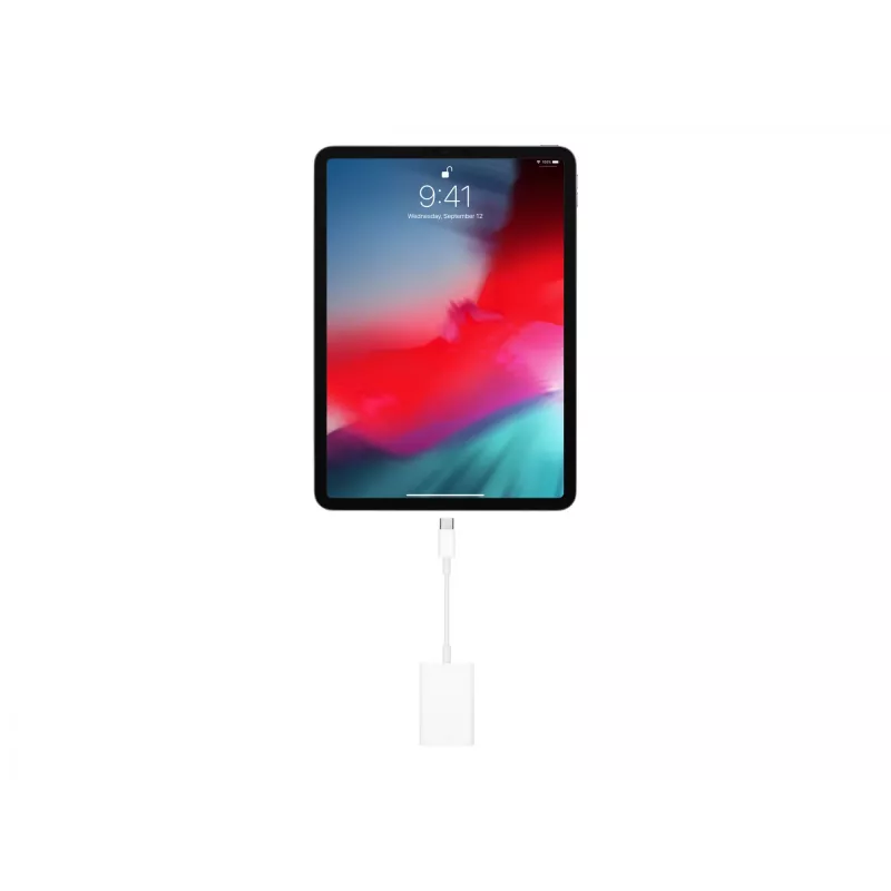 Lettore di schede Apple MW653ZM/A USB 2.0 Type-C bianco compatibile SD