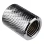 Alphacool HF 17047 manicotto G1/4 filetto femmina – G1/4 filetto femmina, ottone, cromato