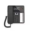 Telefono DECT Gigaset DESK 800A cornetta cablata 200 voci in rubrica nero