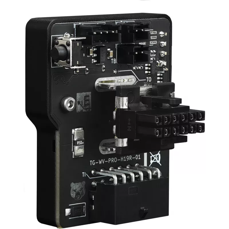 Thermal Grizzly 90° WireView Pro Reverse – misuratore di potenza GPU, 12VHPWR (TG-WV-90-P-H1R)