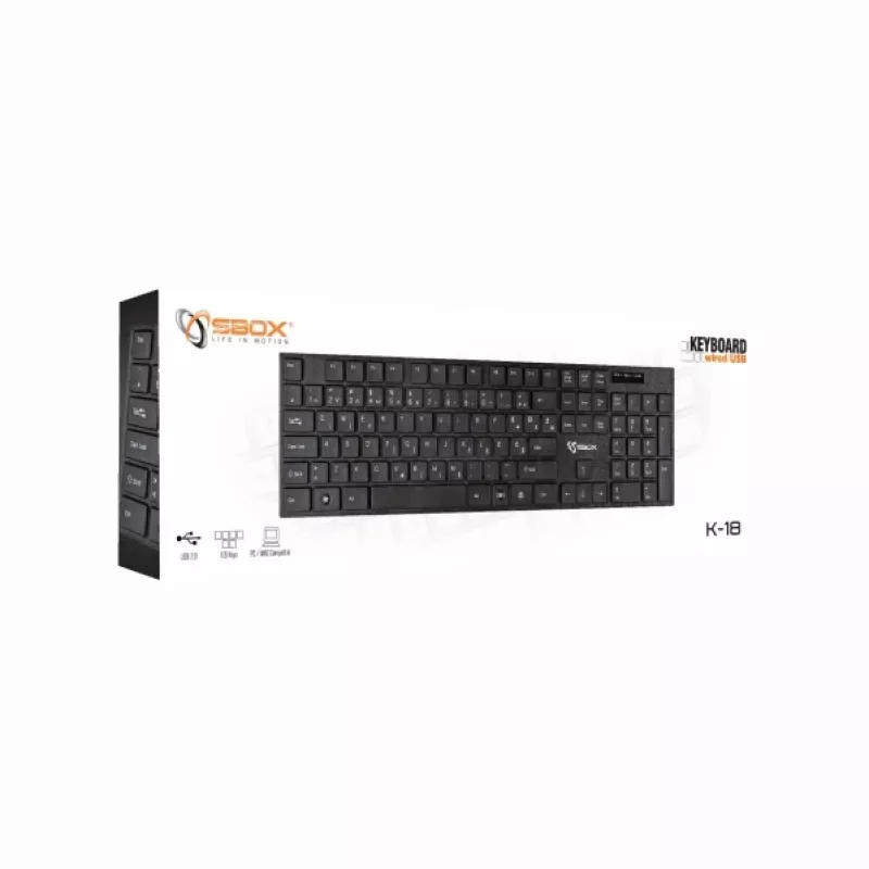 Sbox K-18US nero
