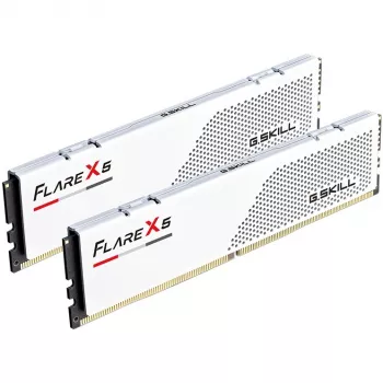 G.Skill Flare X5 F5-6000J2836G32GX2-FX5W, 64 GB, 2 x 32 GB, DDR5, 6000 MHz, 288-... - G.Skill Flare X5 F5-6000J2836G32GX2-FX5W. Componente per: PC