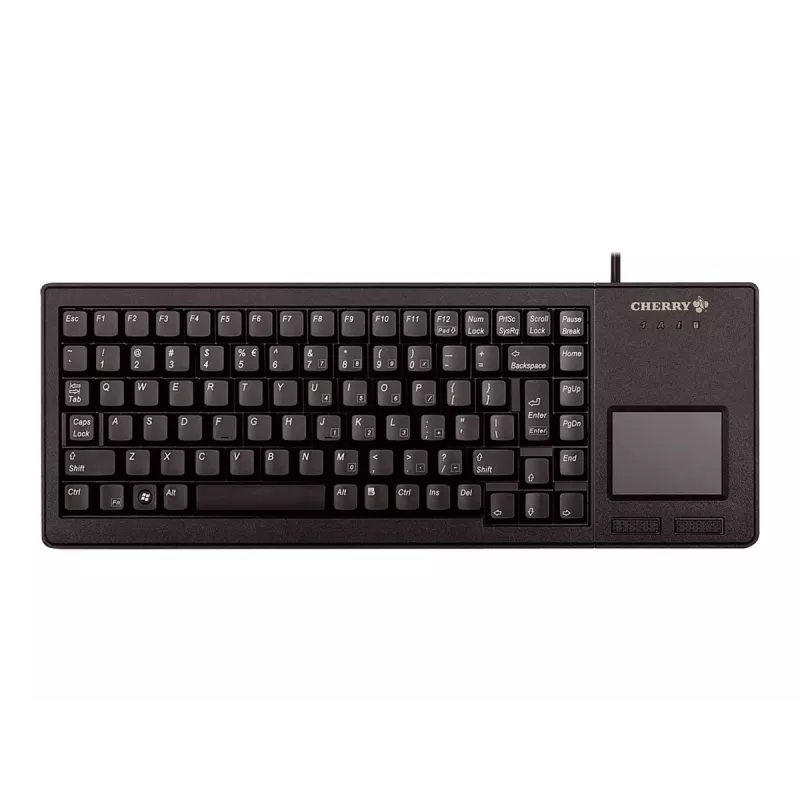CHERRY XS Touchpad tastiera universale USB QWERTZ tedesco nero