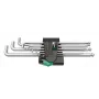 Wera 950/9 Hex-Plus 4 set chiavi a brugola, metriche, cromate