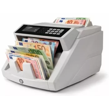 Safescan 2465-S Contabanconote nero, bianco