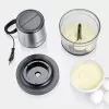 Tritatutto elettrico Severin KM 3867 1 L 400 W nero argento trasparente