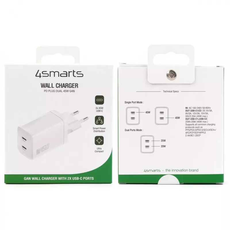 Caricabatterie Indoor 4smarts 540400