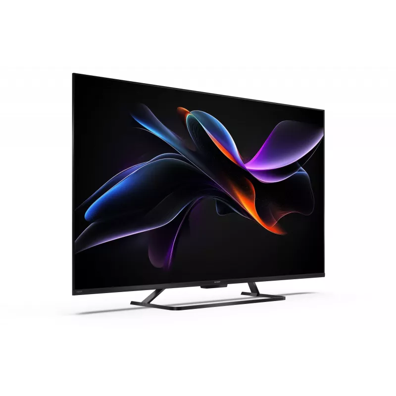 Smart TV Sharp 55HR7265E 55 pollici Google TV, nero, classe di efficienza energetica F
