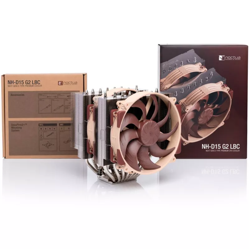 Dissipatore CPU Noctua NH-D15 G2 HBC sistema di raffreddamento per processore dissipatore ad aria 14 cm
