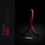 MDPC-X Sleeve Medium - rosso carbonio, 1m