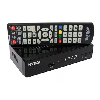 Ricevitore TV WIWA H.265 MAXX — sintonizzatore digitale DVB-T / DVB-T2 con supporto H.265 (HEVC)