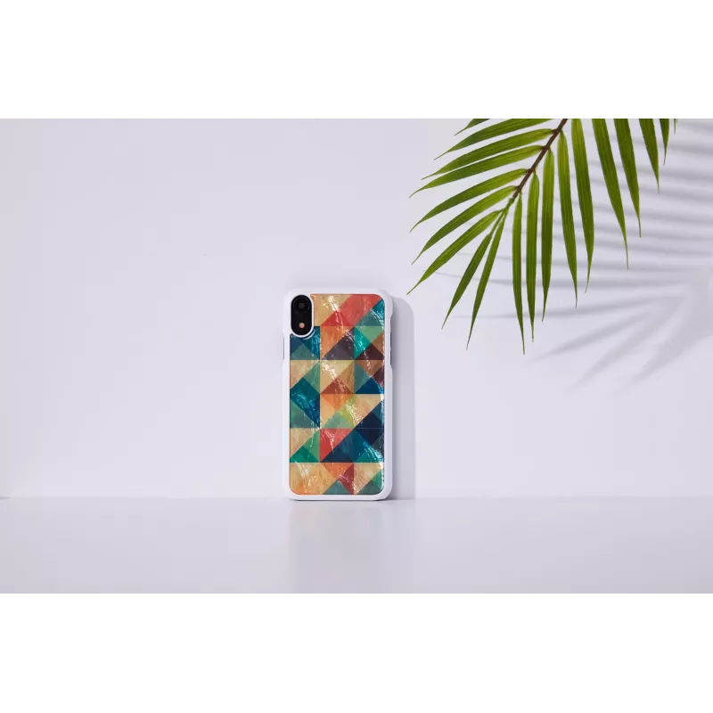 iKins Mosaic custodia bianca per iPhone XR, K1713H