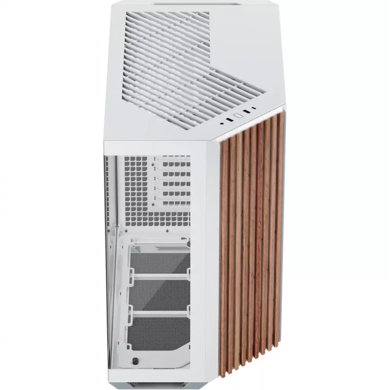 APNX V1-W-WT-v1 Midi Tower bianco, legno
