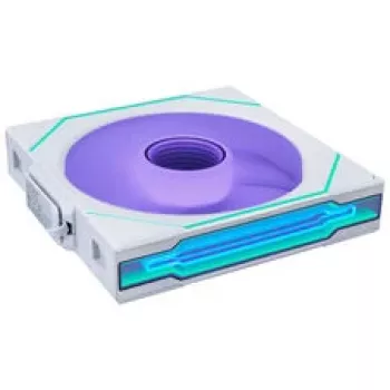 Ventola Lian Li UNI FAN SL-INF Wireless ARGB PWM Reverse Blade 140 mm, bianca