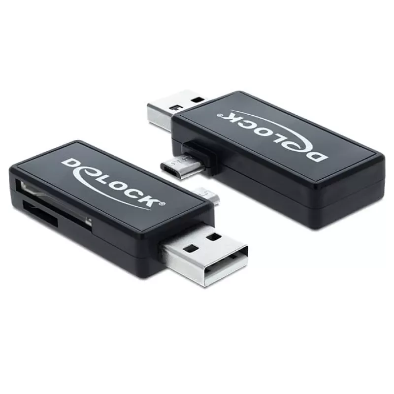 Lettore di schede DeLOCK 91731 USB 2.0 nero