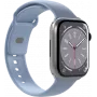 Puro cinturino in silicone per Apple Watch 38/40/41 mm azzurro