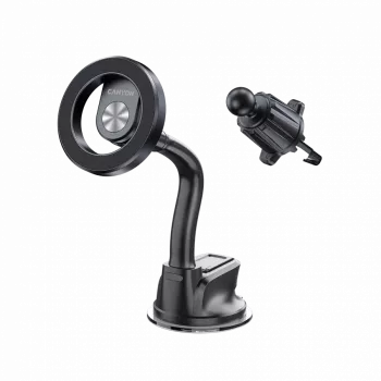 CANYON supporto magnetico auto OnGrip 12 ventosa + bocchetta aria nero
