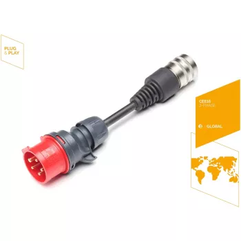 Adattatore di sicurezza Juice Technology JUICE CONNECTOR, CEE16 / 400V, 3 fasi (rosso, per JUICE BOOSTER 2)