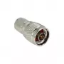 Connettore coassiale DELOCK 88857 RP-TNC, contatti nichelati, argento, 20×20×37,3 mm