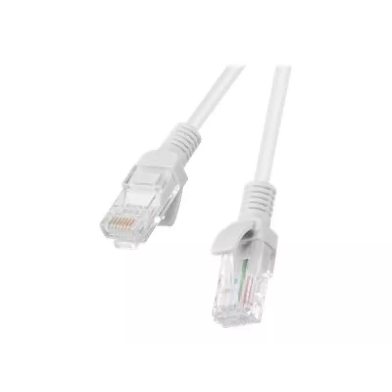LANBERG cavo di rete Cat6 U/UTP RJ-45 PCU6-10CC-0100-S, 1 m, grigio