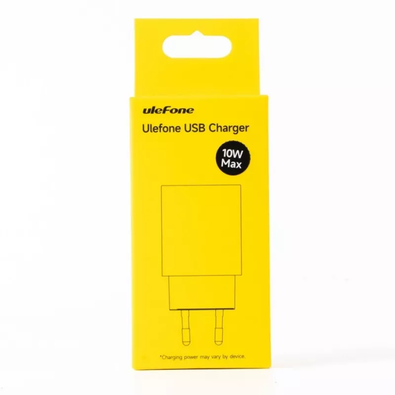 Caricabatterie UleFone 10W per Armor X12 Pro e Tab W10 — caricabatterie USB 10 W per smartphone e tablet