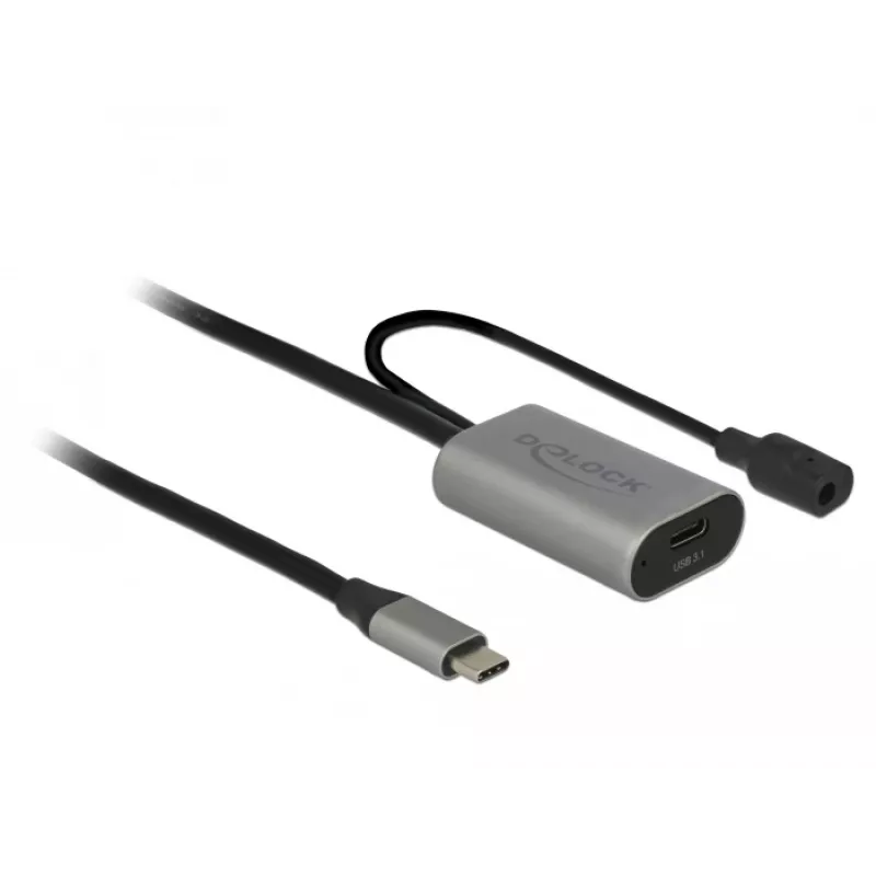 Delock USB-C Cavo prolunga attivo, 5 m, USB 5 Gbps (USB-20225 / 85392)
