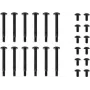 Kit di montaggio Alphacool 24848 Nero 24 pezzi