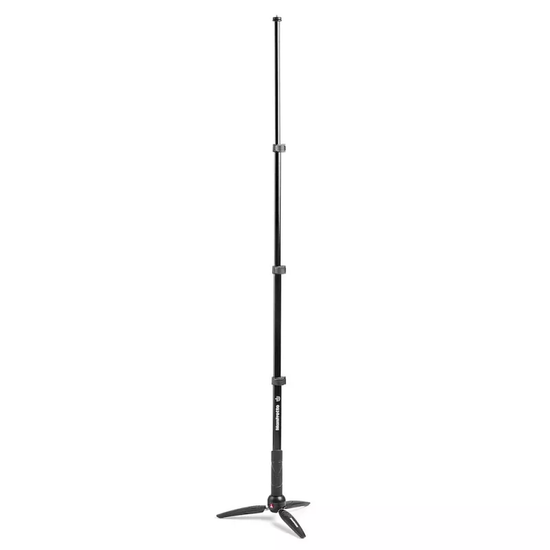Treppiede Manfrotto Pixi Evo per fotocamere digitali/cinema 3 gambe nero