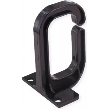 VALUE Passacavo, 40×80 mm, plastica, nero (26.99.0323)